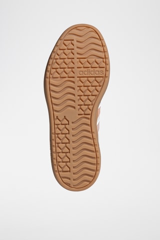 Baskets plateformes en cuir VL Court Bold - Blanc