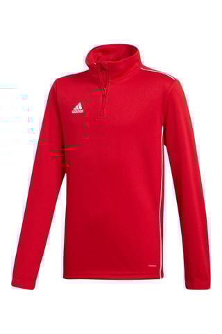Sweat d’entrainement de football Core 18 - Rouge
