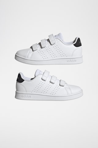 Baskets Advantage Court Lifestyle - Blanc