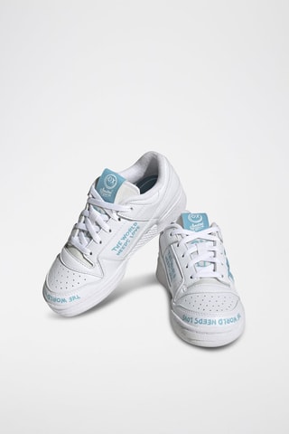 Sneakers Forum Low - Blanc et bleu
