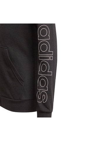 Sweat à capuche Essentials Full-Zip - Noir