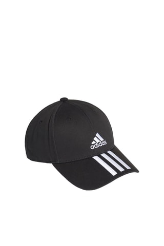 Casquette de baseball 3-Stripes Twill Noir