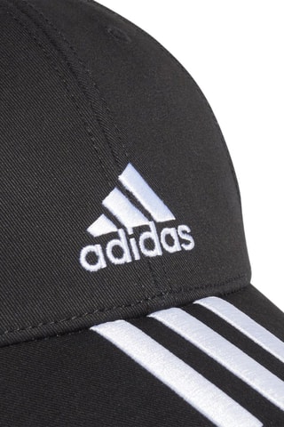 Casquette de baseball 3-Stripes Twill Noir