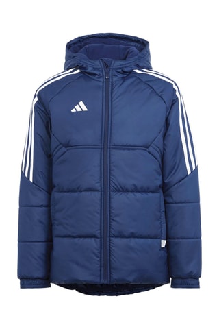 Doudoune de football à capuche Condivo - Bleu marine