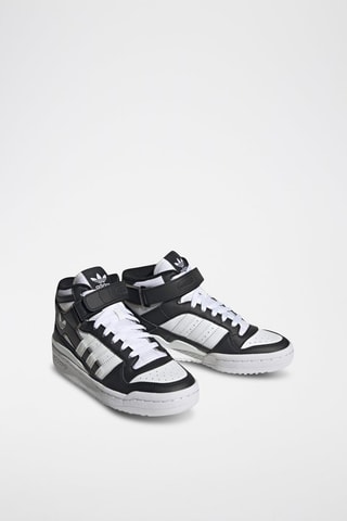 Sneakers montantes Forum Mid - Noir et blanc