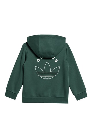 Sweat à capuche et pantalon - Vert foncé