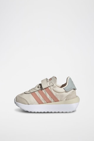 Chaussures de running en cuir Country - Beige