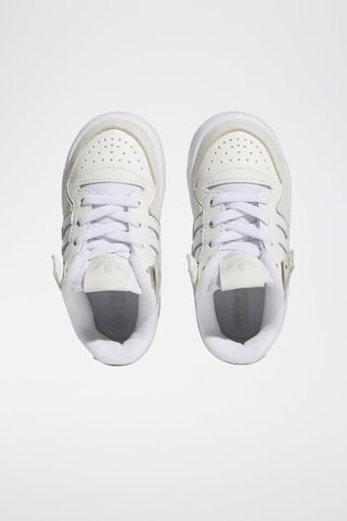 Sneakers en cuir et nubuck Forum Low - Blanc