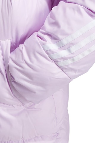 Doudoune longue à capuche Future Icons - Violet