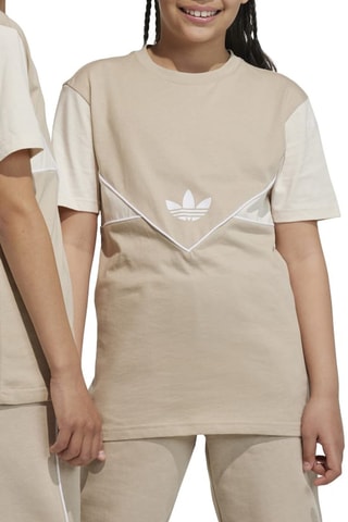 T-shirt standard Adicolor - Beige