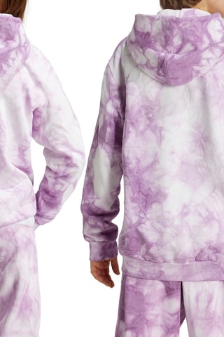 Sweat tie and dye - Violet et blanc
