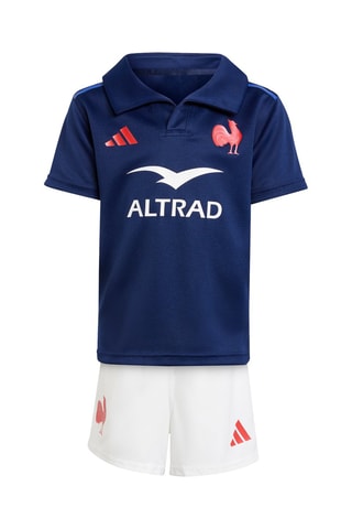 T-shirt et short Société Générale - Bleu foncé