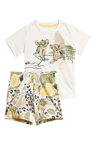 T-shirt et short Le Roi Lion Disney - Blanc