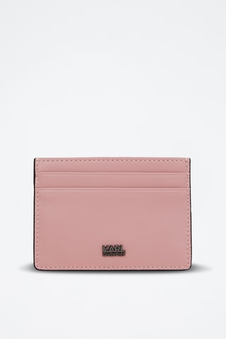 Porte-cartes en cuir - Rose
