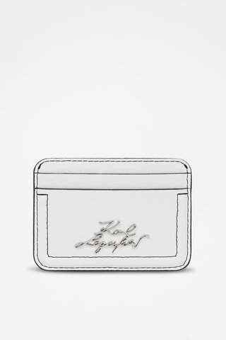 Porte-cartes en cuir - Blanc