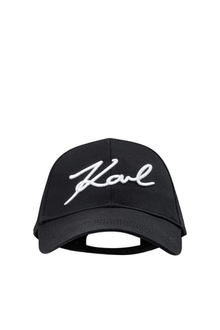 Casquette en coton biologique - Noir