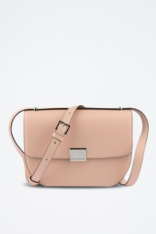 Sac bandoulière en cuir - Rose