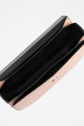 Sac bandoulière en cuir - Rose