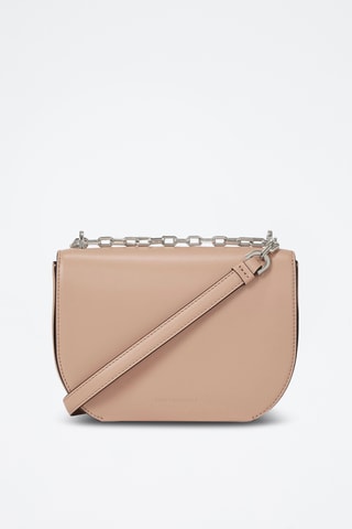 Sac bandoulière en cuir - Vieux rose