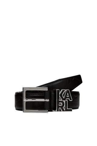 Ceinture en cuir - Noir