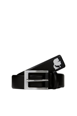 Ceinture en cuir - Noir