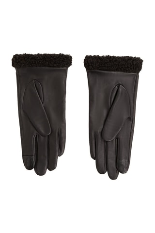 Gants en cuir de mouton - Noir