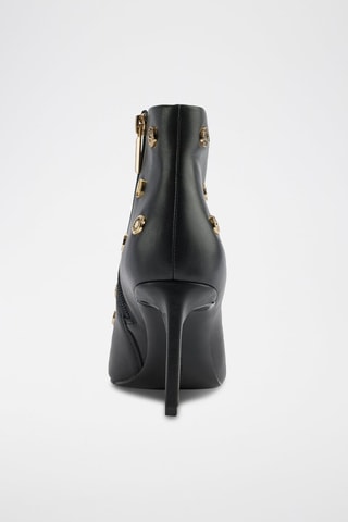 Bottines en cuir - Noir