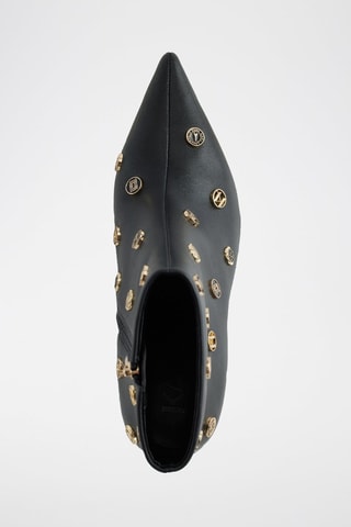 Bottines en cuir - Noir