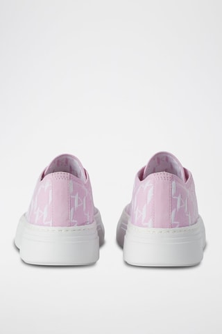 Baskets plateformes - Rose