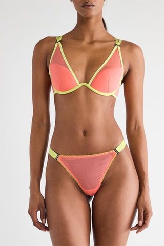 Soutien-gorge ampliforme - Corail