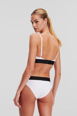 Soutien-gorge en coton biologique - Blanc