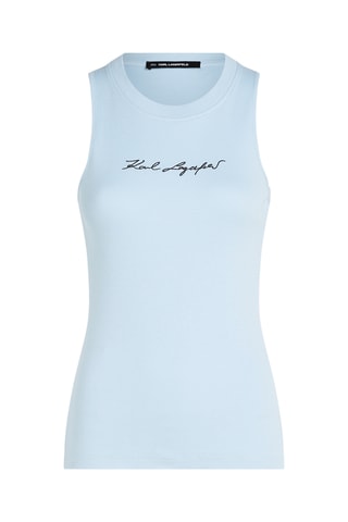 Débardeur en coton biologique - Bleu clair