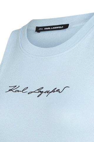 Débardeur en coton biologique - Bleu clair