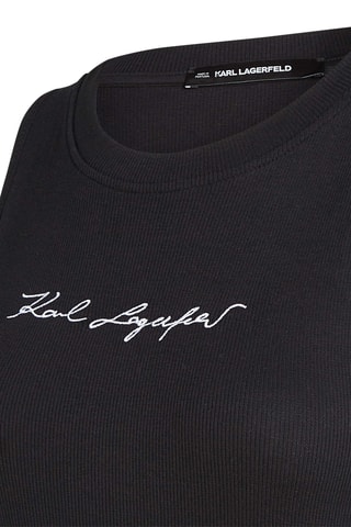 Débardeur en coton biologique - Noir