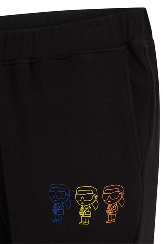 Pantalon de survêtement en coton biologique - Noir