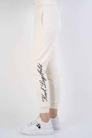 Jogging en coton biologique - Ecru