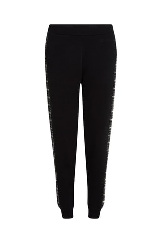 Jogging en coton biologique - Noir