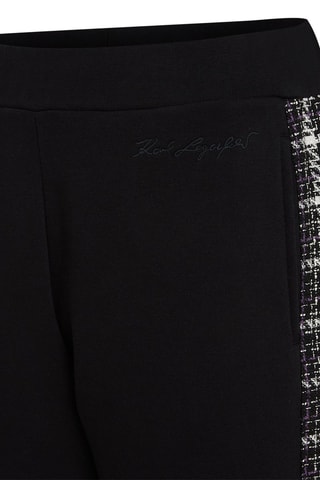 Jogging en coton biologique - Noir