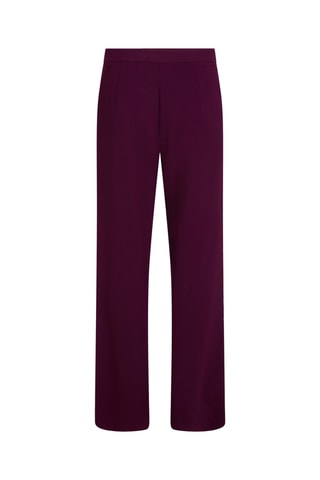 Pantalon wide legs - Bordeaux