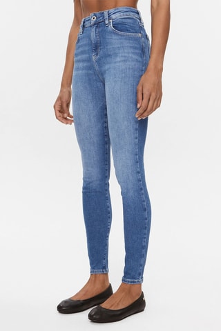 Jean skinny en coton biologique - Bleu clair