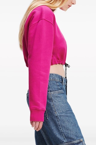 Jean cargo en coton biologique - Bleu foncé