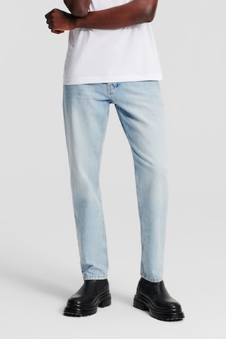 Jean en coton biologique - Bleu clair