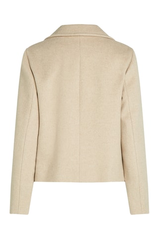 Caban en laine - Beige
