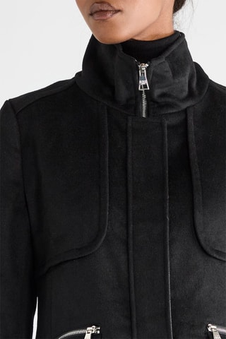 Manteau en laine - Noir