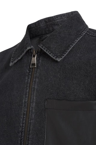 Veste en jean - Noir