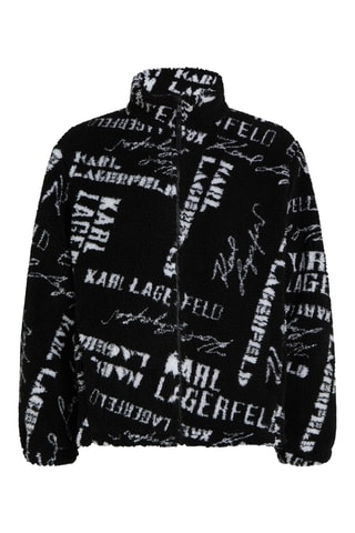 Veste polaire - Noir et blanc