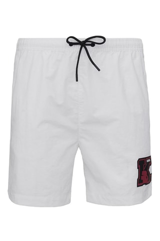 Short de bain - Blanc