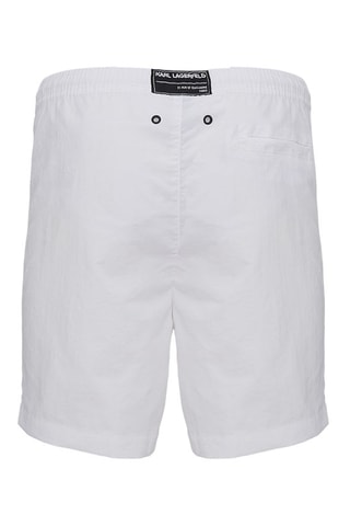 Short de bain - Blanc