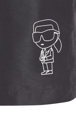 Short de bain - Noir