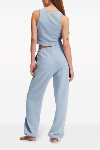 Pantalon de pyjama en coton biologique - Bleu clair